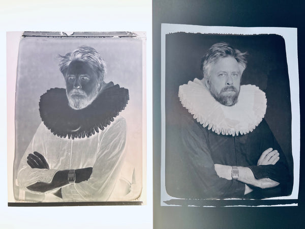 ONE INSTANT 8x10 POS/NEG B&W § Beta Test Edition